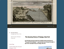 Tablet Screenshot of oswego-history.com